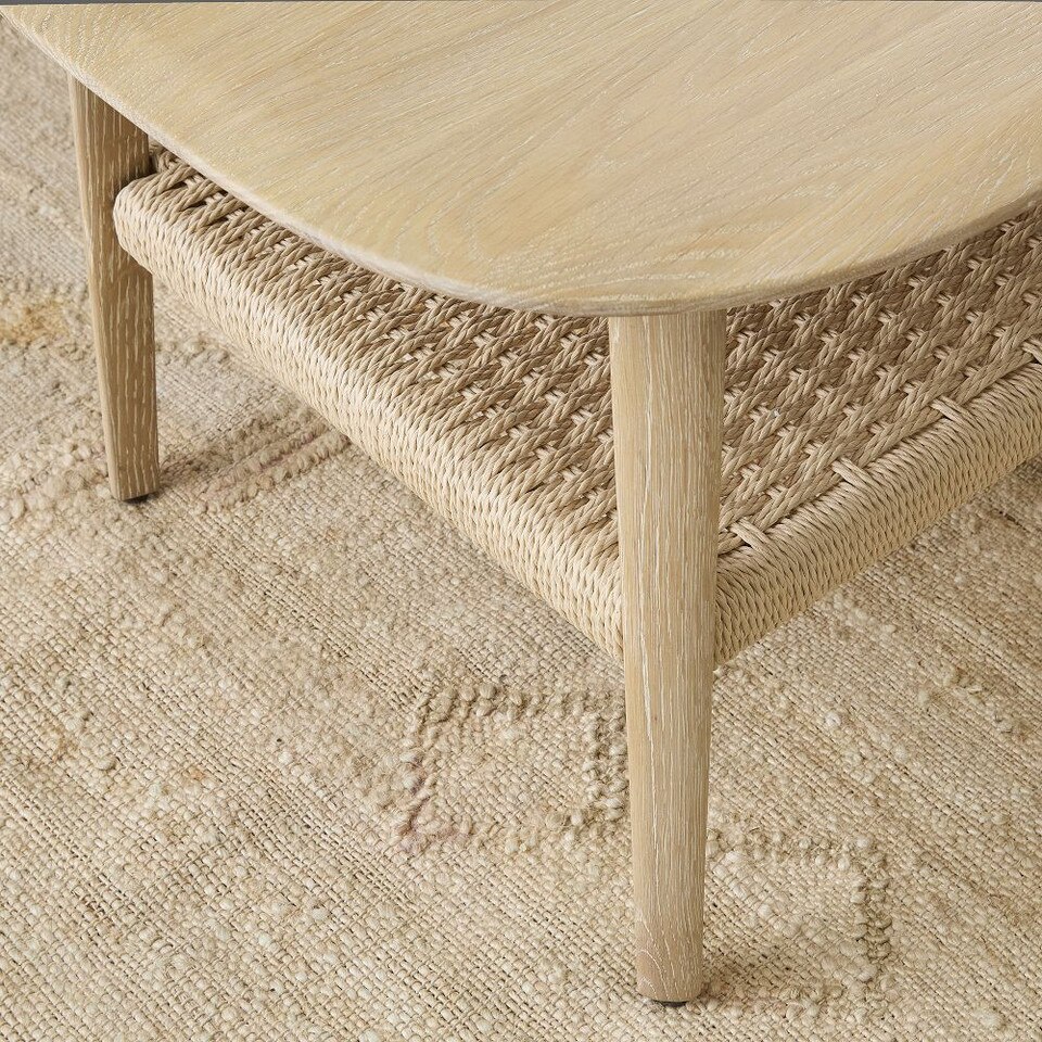 Chadwick MidCentury Rectangle Coffee Table (122 cm) West Elm Australia